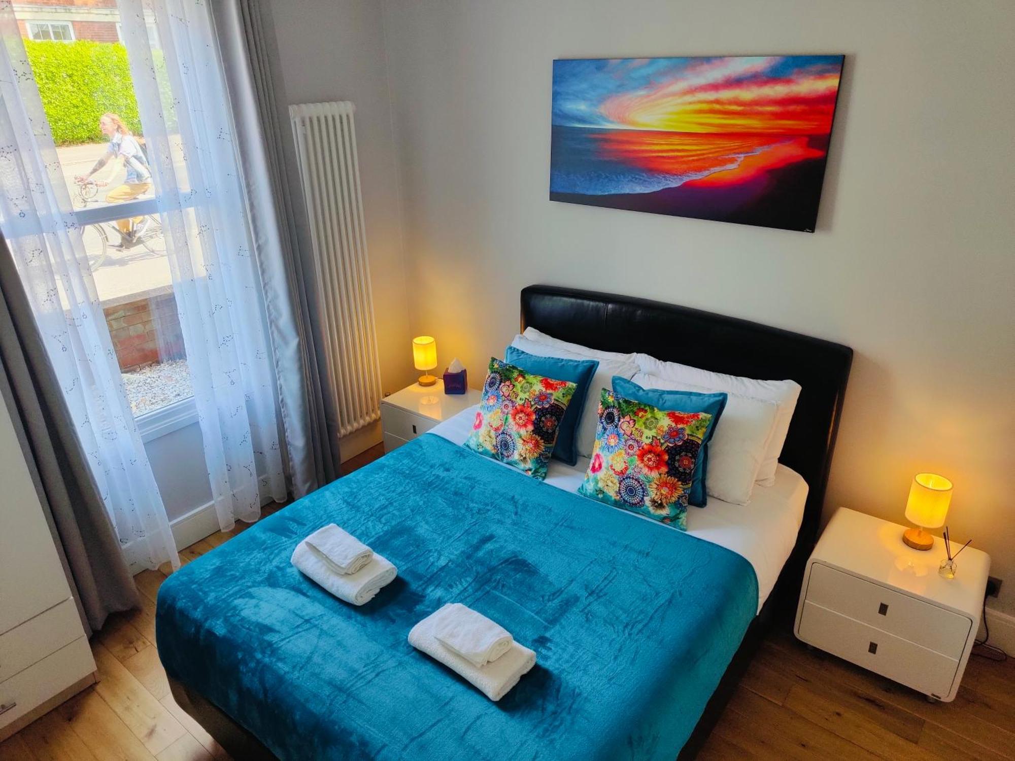 Modern Central Brighton Patio Flat - Free Parking! Luaran gambar
